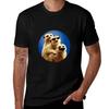 Meerkats Hereseespeak No Evil TShirt Daily Work Short Sleeve Top