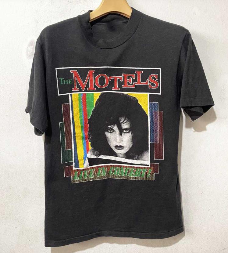 Band Vintage The Motels 100% Cotton Unisex Gift T-Shirt MC1320 Unisex T-Shirt XXXXL