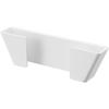Film Hook Lid Holder S White, Main Body: 8.3 X 1.5 X 2.4 Inches (without Film Hook) Plate, Floating Storage, Lid Stand, 1559