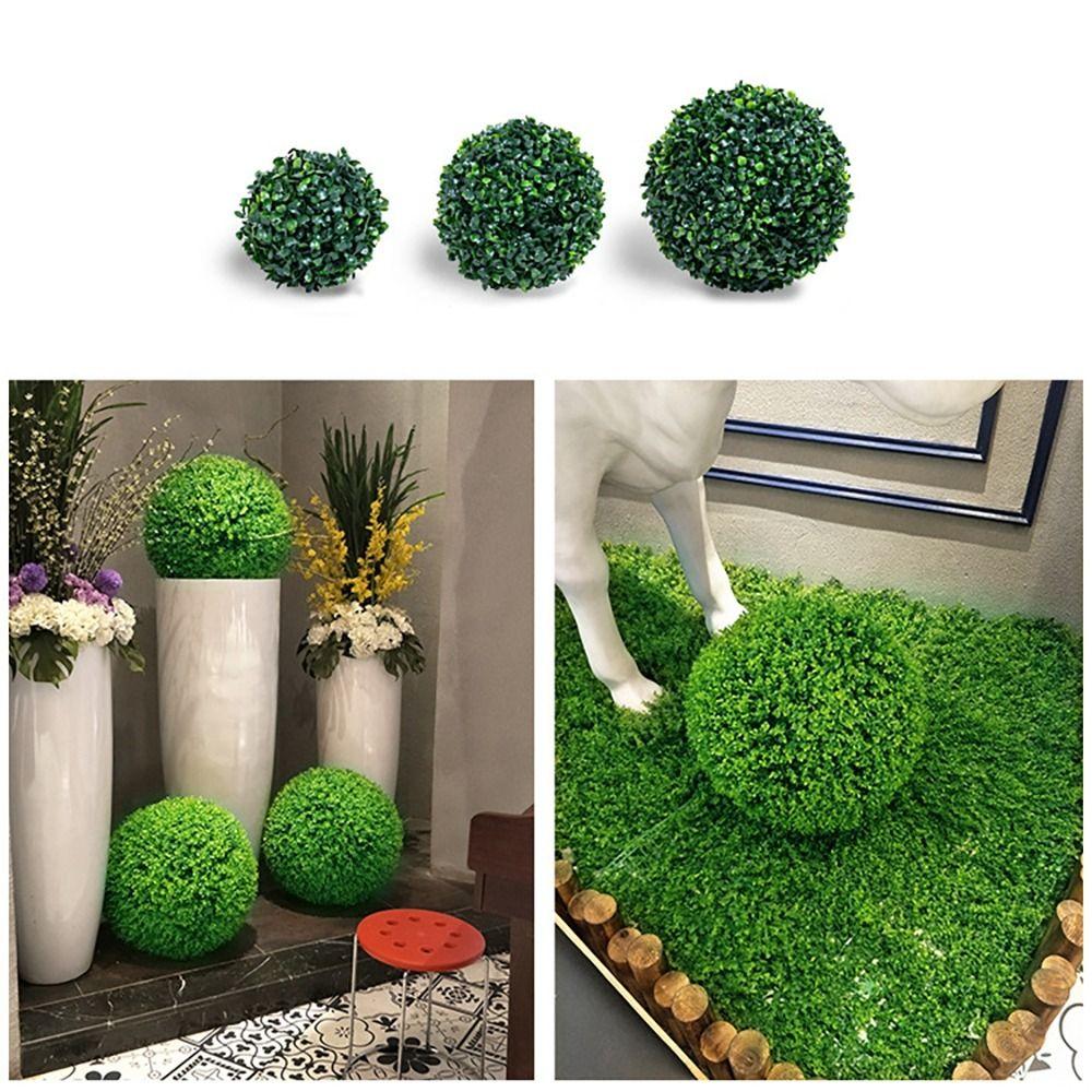 Home Outdoor Decoration Wedding Party Green Garden Green Plant Hanging Plant Plant Ball Grass Ball