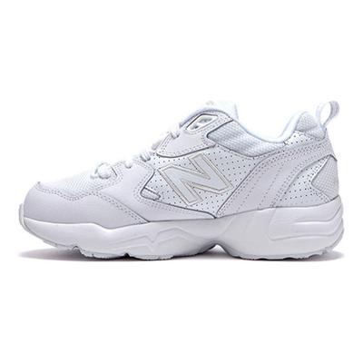 Nb 708 Fabric Synthetic Leather Two-Layer Cowhide Casual Low-Top Sneakers Women Sneakers White WX708LW