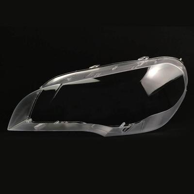 Car Front Headlight Cover Lens Glass Headlamps Transparent Lampshade Lamp Shell Masks For BMW X5 E70 2008-2013