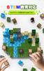 Vexolite Minecraft-Style Magnetic Block Set, 100 Random Pieces with Storage Case, Magnetic Toys for DIY Building, Magnetic Building Blocks,