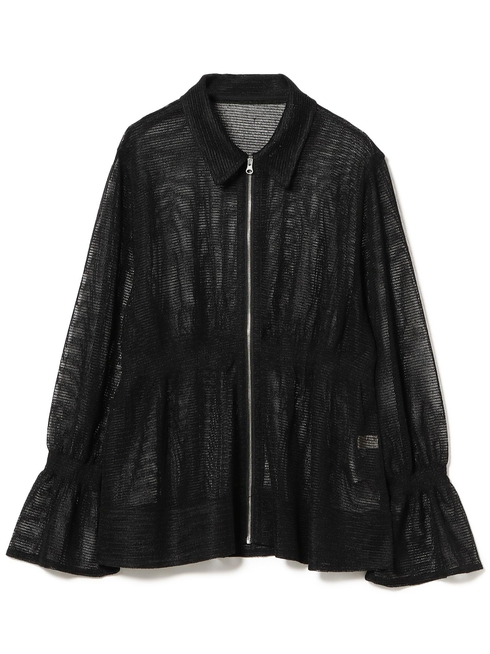 

В:Женская сетчатая куртка-блузон на молнии MING LIFE STORE от BEAMS (Размеры S-M) Черный, Размер M