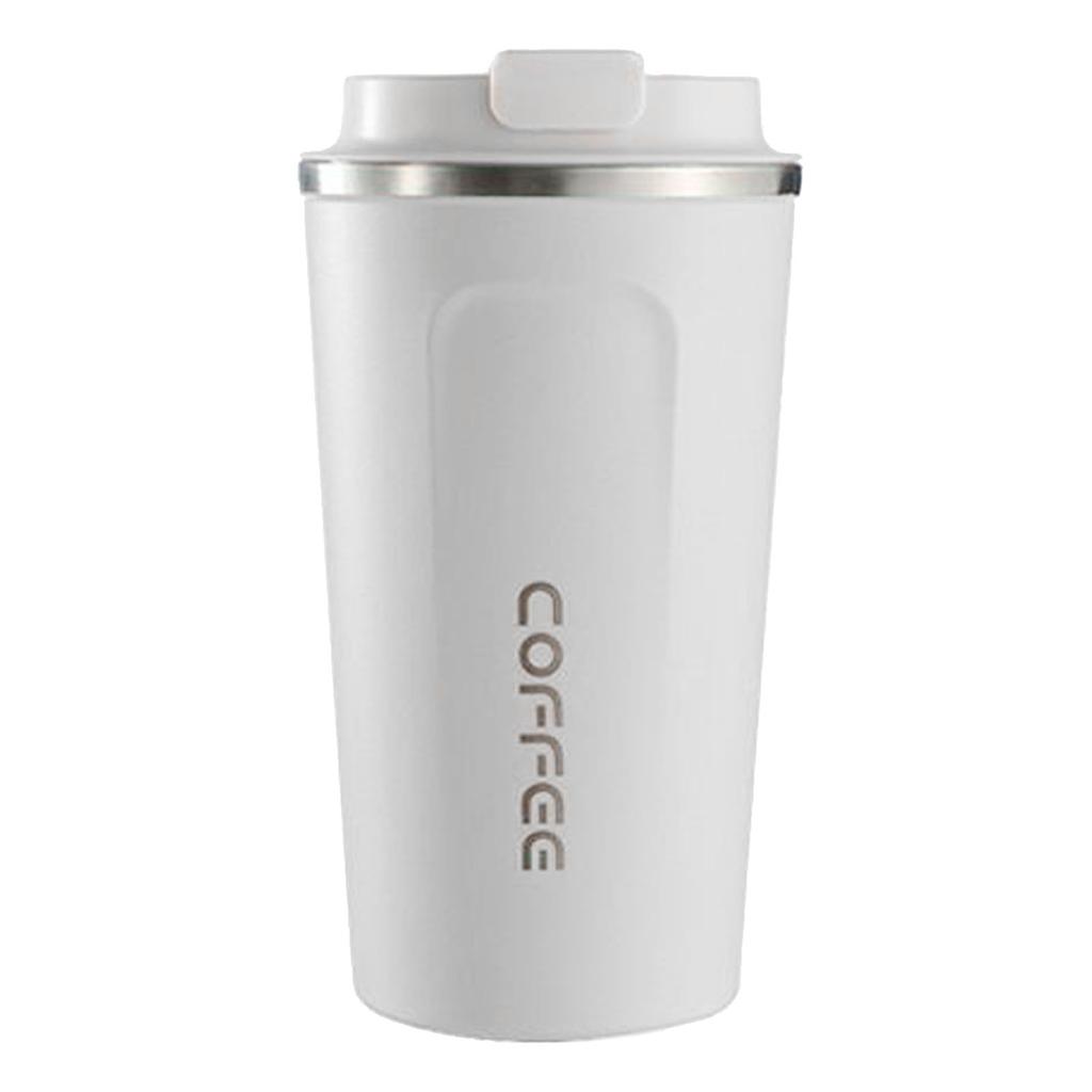 Smart Temperature Display Coffee Cup Portable 304 Stainless Steel Insulation Cup Simple Style Pure