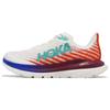 HOKA Mach 5 Large Blanc Rouge Feu Baskets Femme 1136678-WFM