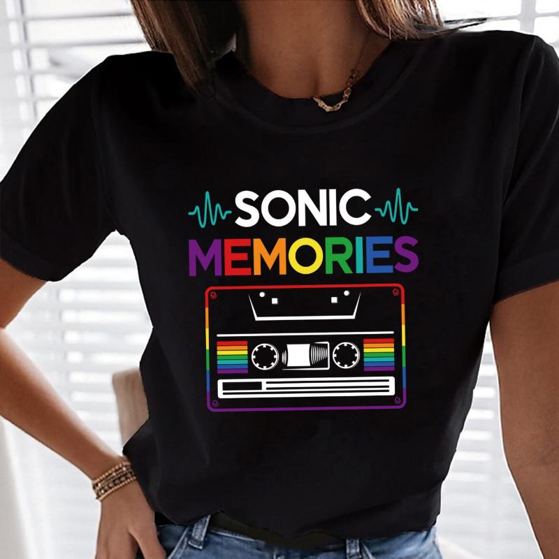 

Crew Neck Women s Basic T-Shirt, Durable & Low-Maintenance, Jeans & Skirt Pairing XXL чорний