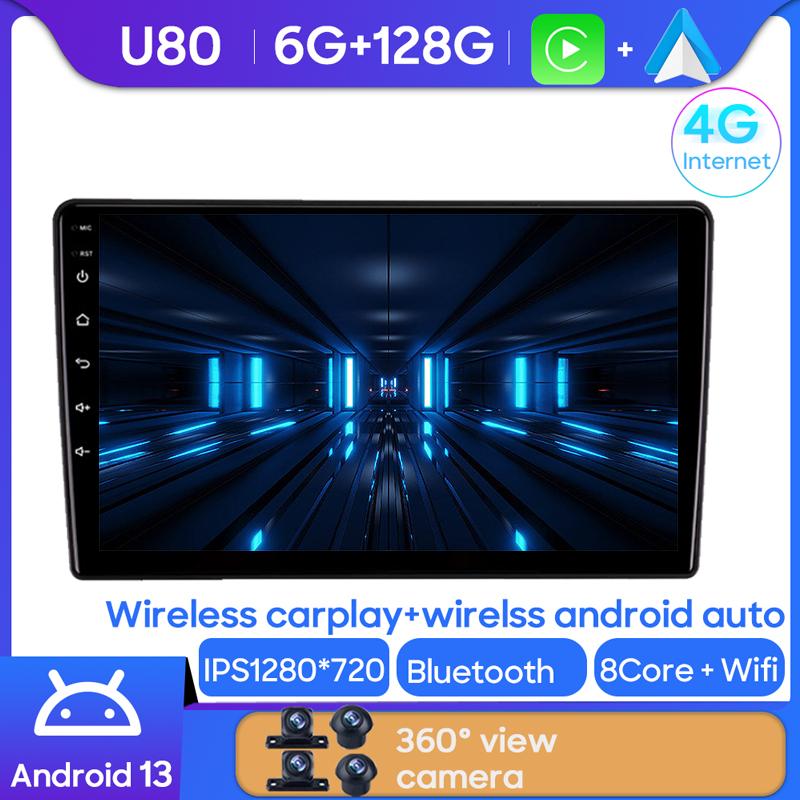 Android Multimedia For Opel Vectra 3 C 2002 - 2008 Car Stereo CPU Radio QLED Player Navigation Carplay Auto HDR Cam WIFI  Screen