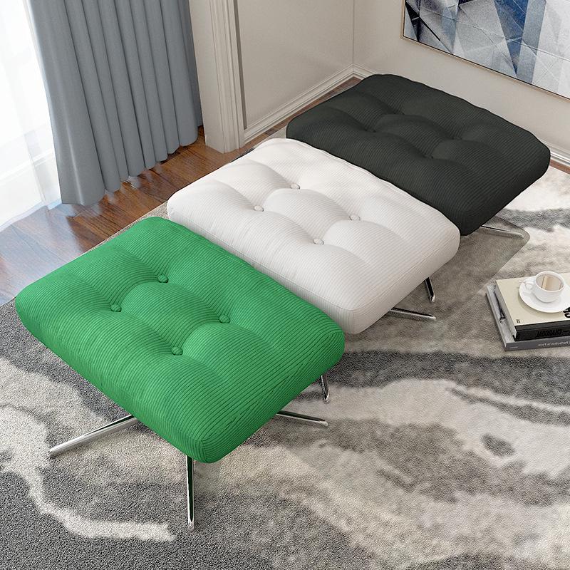 Lingge Tech Fabric Reclining Sofa Chair - Light Luxury for Living Room and Balcony