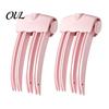Instant Root Lift Tool 2Pcs Cordless Heated Hair Volume Clip, Lifter Comb for Fine Flat Bangs Styling, USB Rechargeable Volumizing Clip with