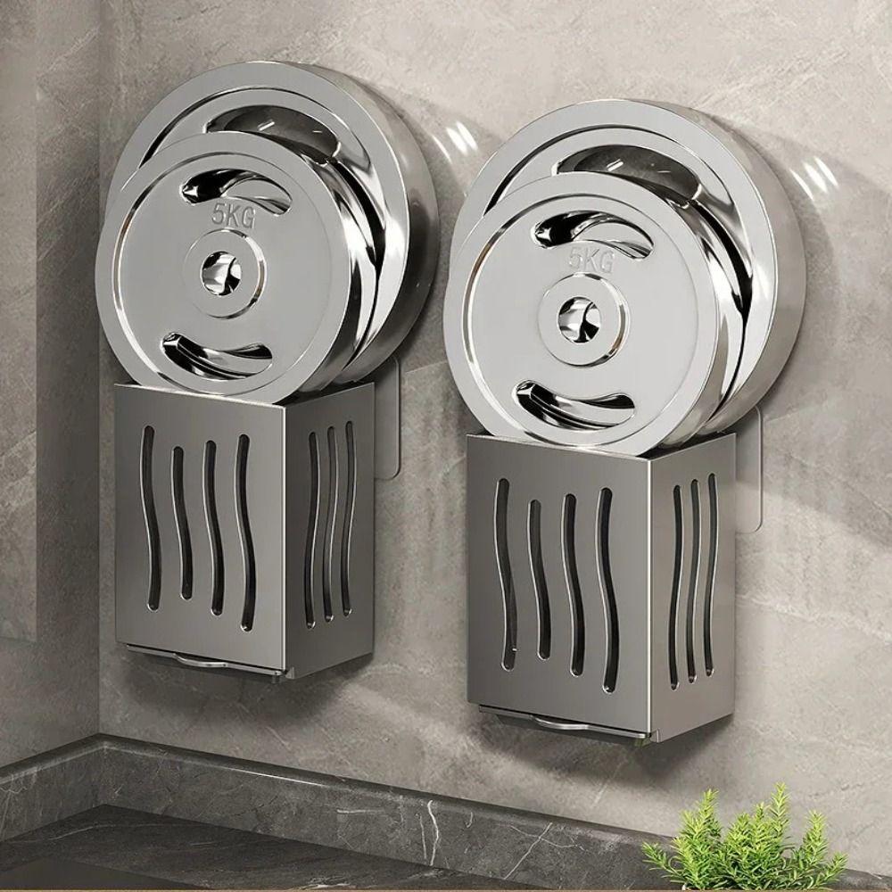 Punch Free Kitchen Utensil Rack Multifunctional Chopstick Barrel Draining Chopstick Holder  Kitchen