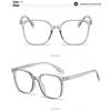 Trendy Retro Square Eyeglass Frames for Men & Women - Lightweight & Comfortable with Flat Lenses