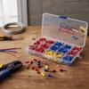 Red Blue Yellow Insulated Butt Connector Insulated Electrical Terminals  Electrical Wiring