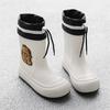 Rain shoes new water boots children's non-slip rain boots women's waterproof velvet water shoes short non-slip water boots women
