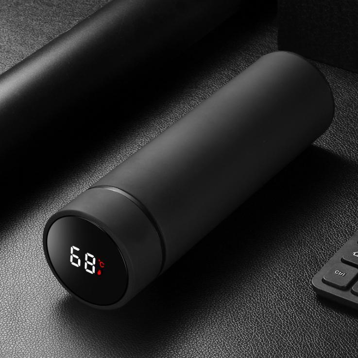 Hot Sale 304 Stainless Steel Water Bottle Vaccum Flask with Led Temperature Display