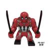 Nowe klocki budowlane Wolverine Deadpool Mini figurki akcji