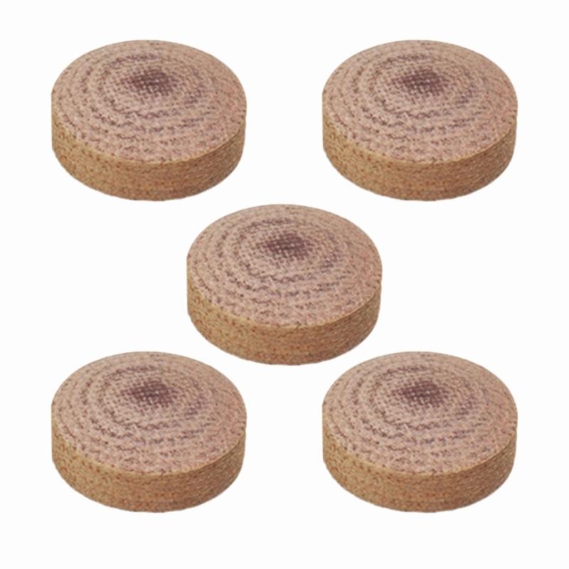 5pcs Billiard Pool Cue Tips High Hardness Cue Pool Stick Tip Breaking/Jumping Tip Head Billiard Cue Accessories