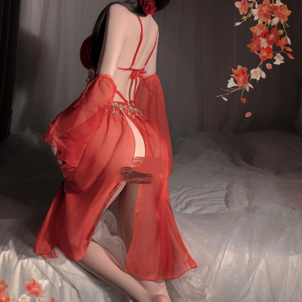 Exotic Princess Retro Hanfu Fairy Dress Set