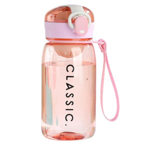 

Бутылка для воды 400 мл/500 мл, пищевая, большой емкости, с откидным чехлом, герметичная, для летнего использования, для чая, для ежедневного использования 400ML розовый