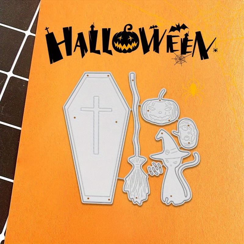 DIY Halloween Pumpkin Metal and Silicone Cutting Dies for Scrapbooking and Card Making Crafts