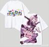 Project Sekai Colorful Stage Anime Lover TShirt Harajuku Cotton NewModel High Street Oversized Unisex Retro Fashion Couples