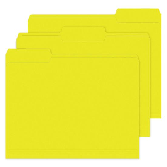 50Pcs Manila File Folders Standard Letter Size File Folders Business Document Organizers Home Office Organization School Supplies