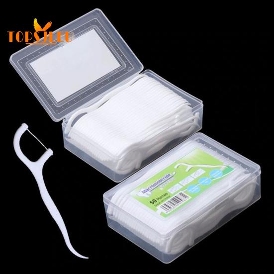 

50 шт., зубная нить, зубочистки, палочка для ухода за полостью рта, инструмент для чистки зубов