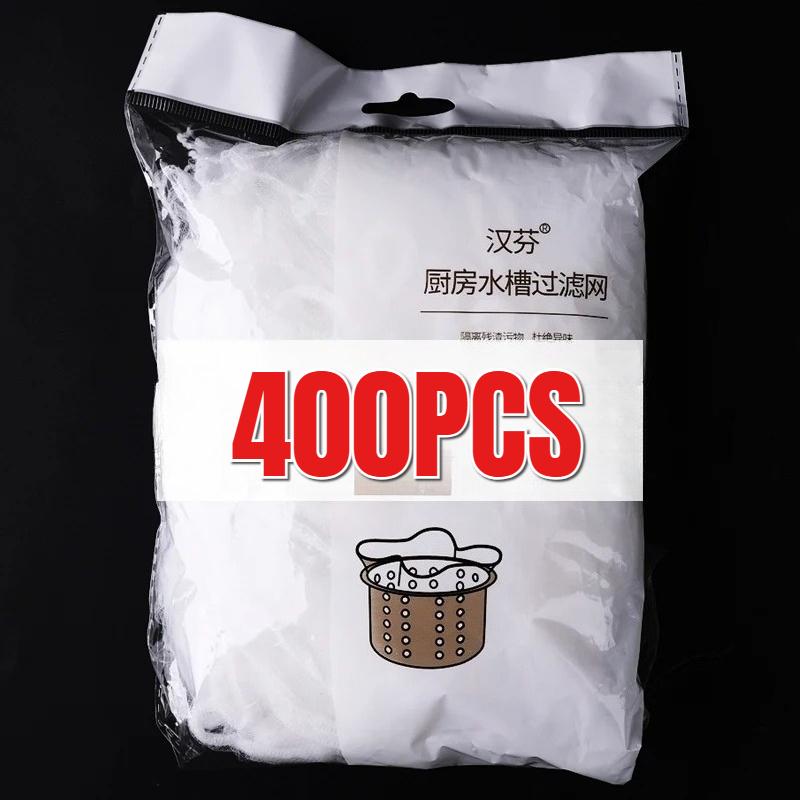30-500Pcs Disposable Kitchen Sink Filter Sewer Drain Anti-blocking Garbage Bag Pool Leak Mesh Bag Mesh Strainer Sink Garbage Net