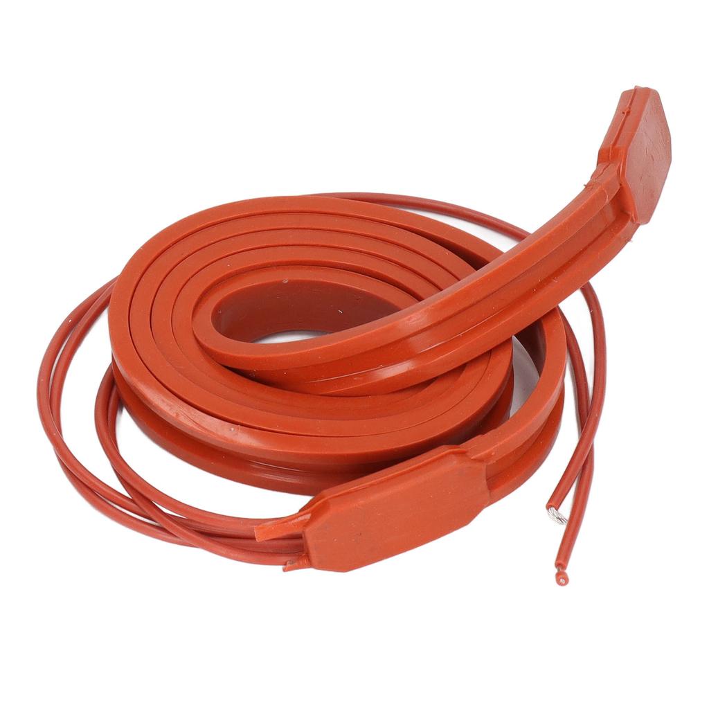 Silicone Heating Band Heat Tape Heater Belt Warmer Waterproof 15x1000mm 75W 220V AC