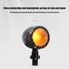 2pcs Motorcycle Turn Signals IP66 Waterproof Amber Lens Retro Motorbike Indicator Blinker Lights 12V Motorcycle Accessories