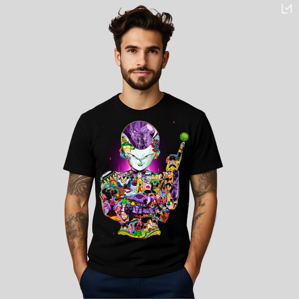 Dragon Ball Japan Animation Summer T-Shirt Leisure Sports Street Fitness Loose Comfortable Cotton Short Sleeves Men Women Top