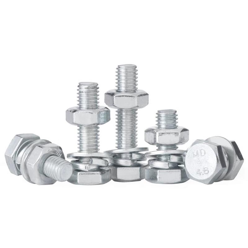 Xiyi 4.8 Grade M8 Galvanized Hex Bolt & Nut Set