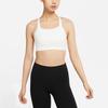 Nike Swoosh Luxe Medium Support Sports Bra Women Underwear White CJ0545-121
