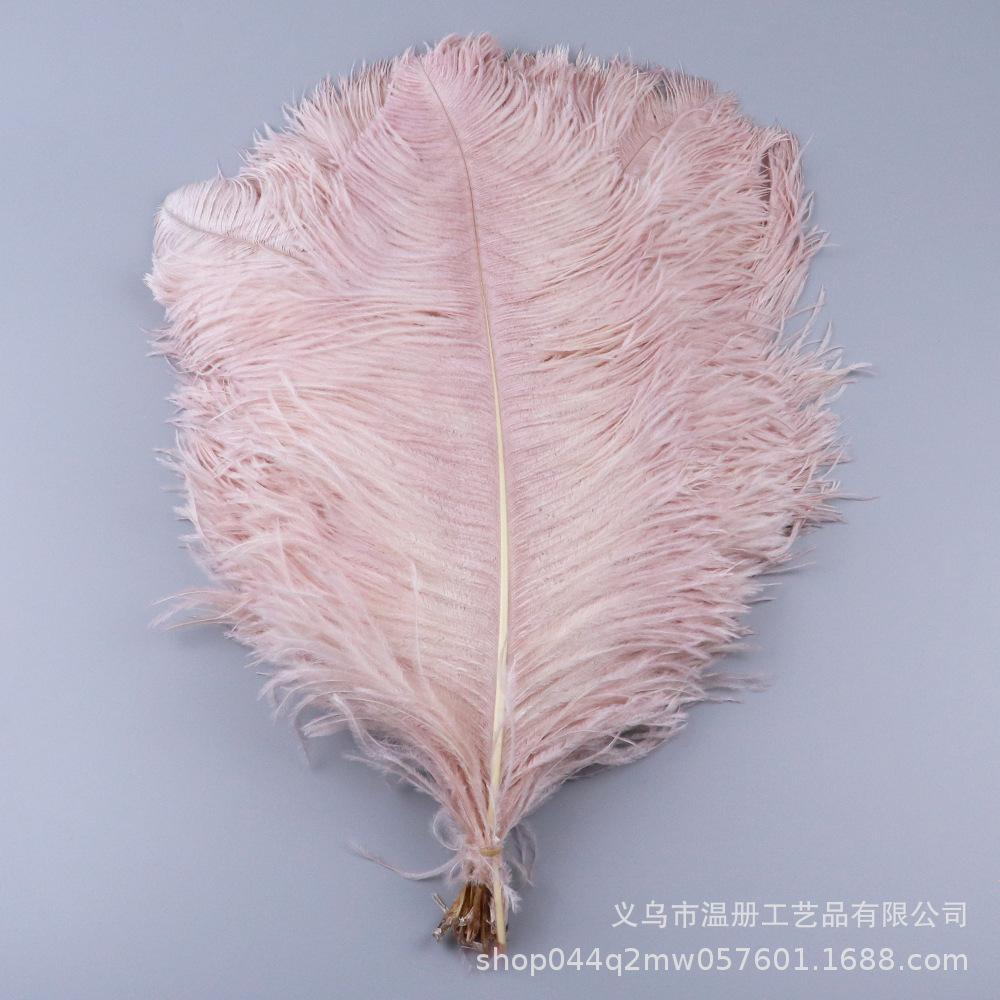 45-50Cm South African Ostrich Hair Modern Feather Lamp Wedding Stage Decoration High Quality Ostrich Hair