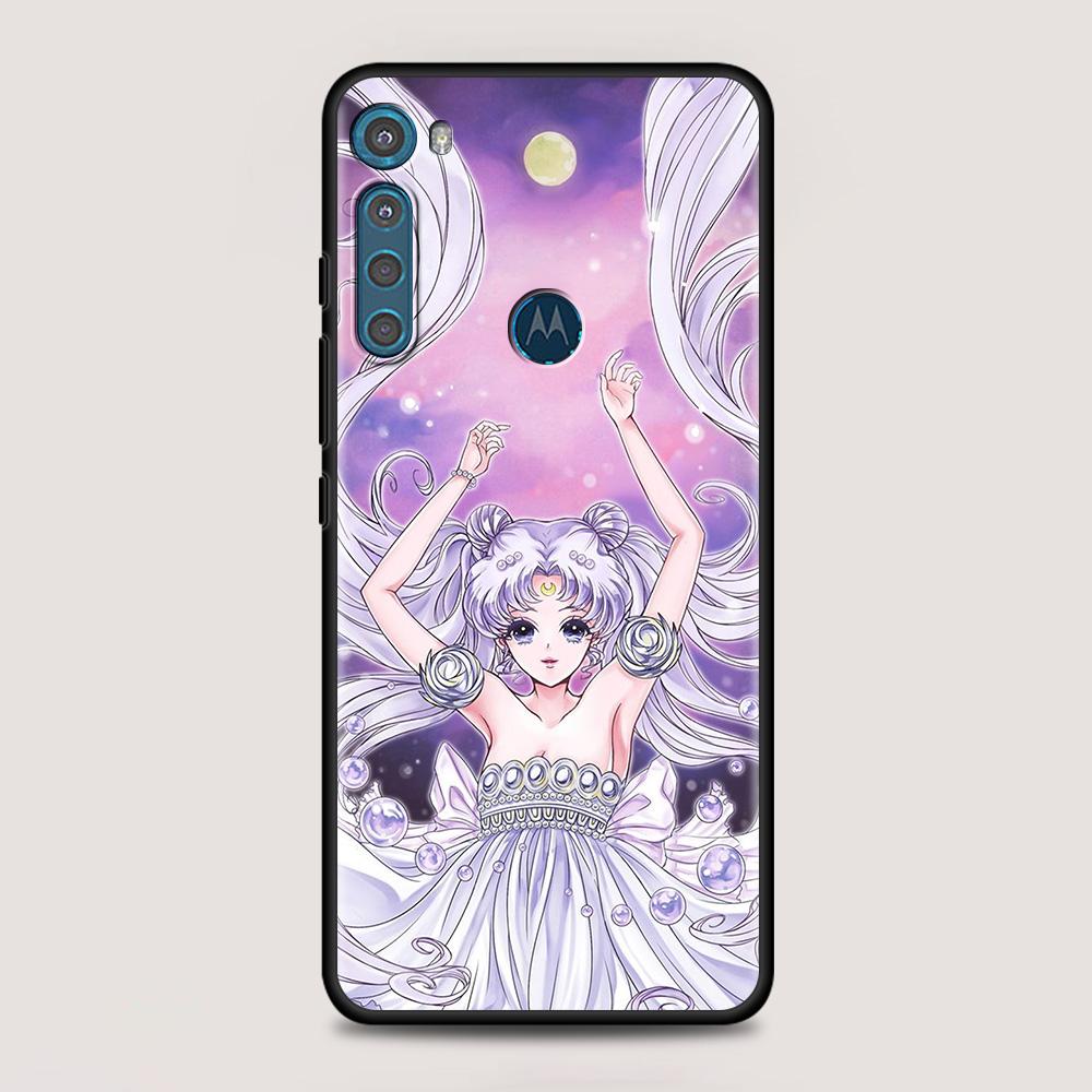 Anime Girl Magic Girl For MOTOROLA One Fusion Case for Moto G10 G9 G8 Plus Play Power One G20 G30 G40 G50 G60 Edge20 Phone Shell