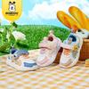 Bobodou 2024 Spring/Autumn Kids’ Leather Breathable Shoes for Boys & Girls