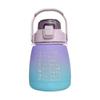 Water Cup Frosted Gradient Color Pot-belly Cup Male and Female Students Portable Large Capacity Water Bottle Cup