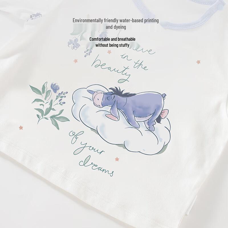 Disney Kids' Pure Cotton Summer Sleepwear Set