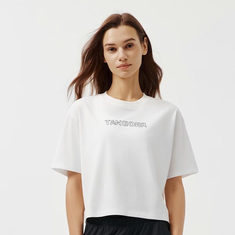 Tanboer Women s Lightweight Quick-Dry Round Neck T-shirt M
