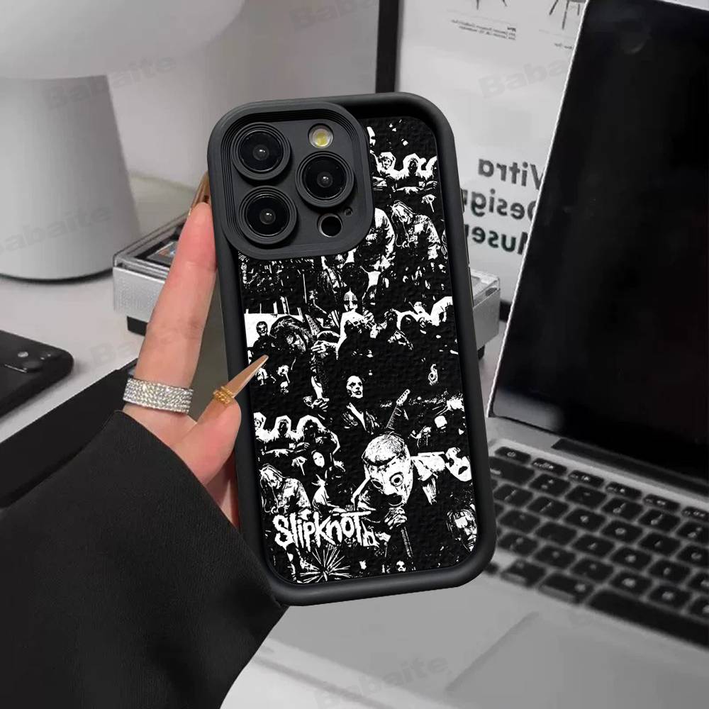 Band Cool-S-SlipknotS-S Phone Case For IPhone 17 16 15 14 13 12 11 Pro Max Mini Plus Soft TPU Back Cover