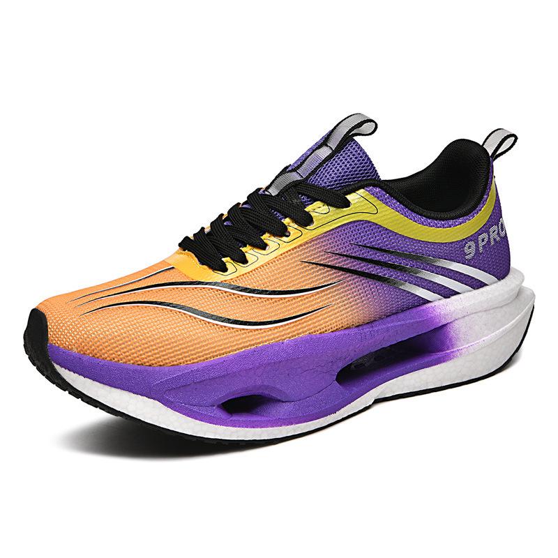 S2507 Youth Running Shoes: Lightweight, Breathable, Shock-Absorbing Sneakers with Spring Mesh Upper & Carbon Plate for Boys and Girls