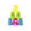 12pcs Speed-Stacks Mini Stacking Cup Multi-color Speed Stacking Cup Educational Toys For Kindergarten Children