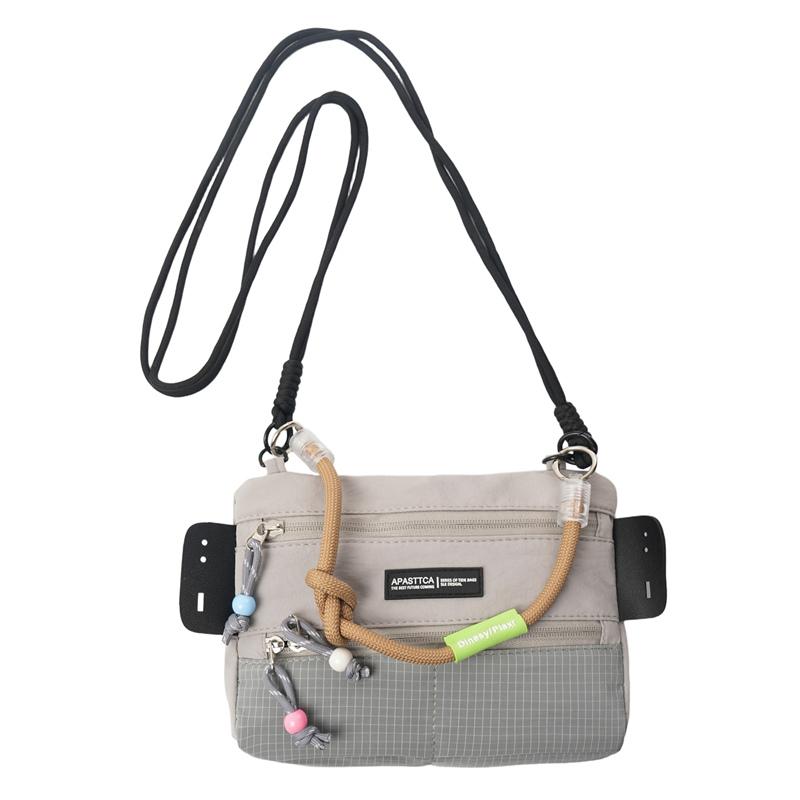 

Outdoor Mobile Phone Bag Unisex Shoulder Bag серый