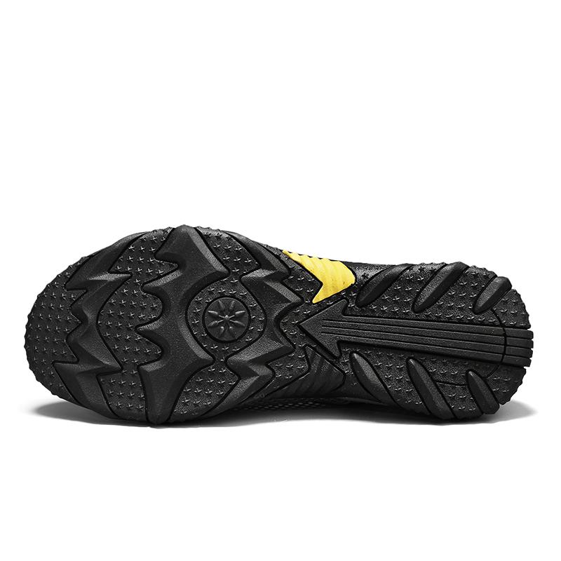 Fashion Outdoor Mesh Men Sneakers Slip On Men Loafers Breathable Summer Casual Shoes For Men Lightweight Camping Hiking Shoes