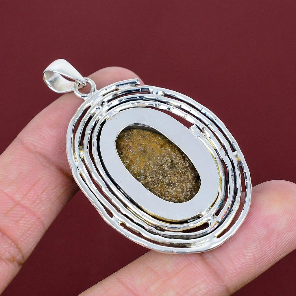 Bronzite Pendant Handmade Genuine Gemstone Pendant 925 Sterling Silver Pendant Amazing Bronzite Jewelry Unique Design Pendant Gifts for Him