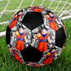 Dragon Ball Indoor Soccer Ball Colorful Machine Stitched PVC Size 5 Team Training Competition Ready Durable High-Bounce Cool Sports Gift