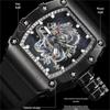New Richard Domineering Silver Dragon Luminous Waterproof Men's Wristwatch