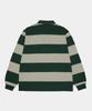 CREW MEMBERS ONLY Heritage Stripe Polo Green