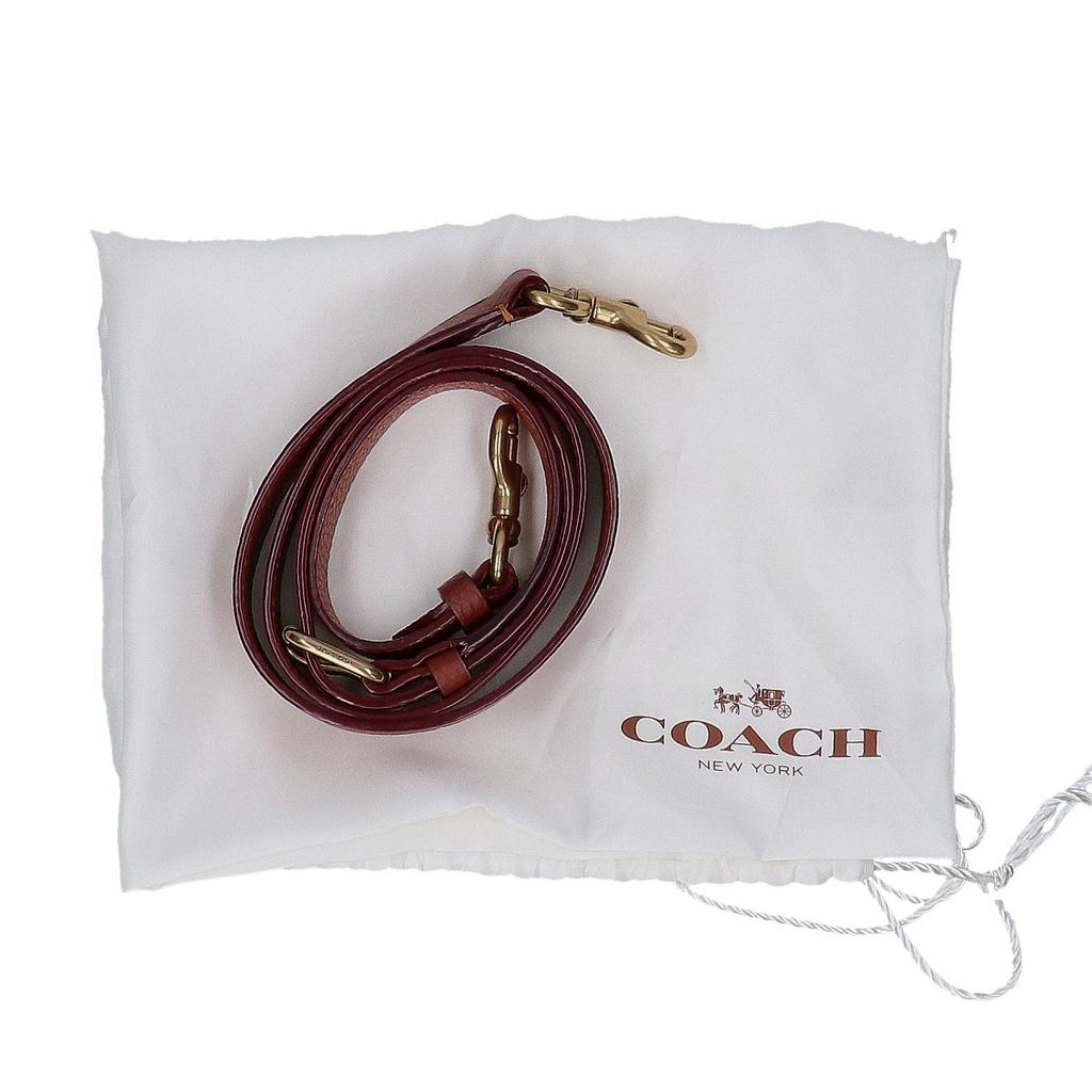 COACH 5229 May Signature Canvas 2WAY Shoulder bag Brown / beigeUsed