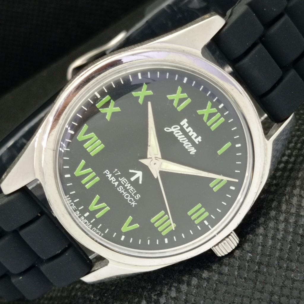 

USED HMT JAWAN INDIAN MENS MECHANICAL WATCH a307629-1 Sku584b-a307629